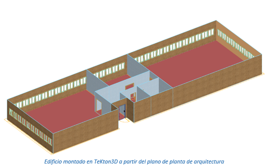 Levantamiento del edificio